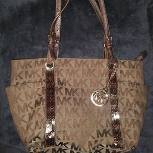 Michael Kors sequined bag